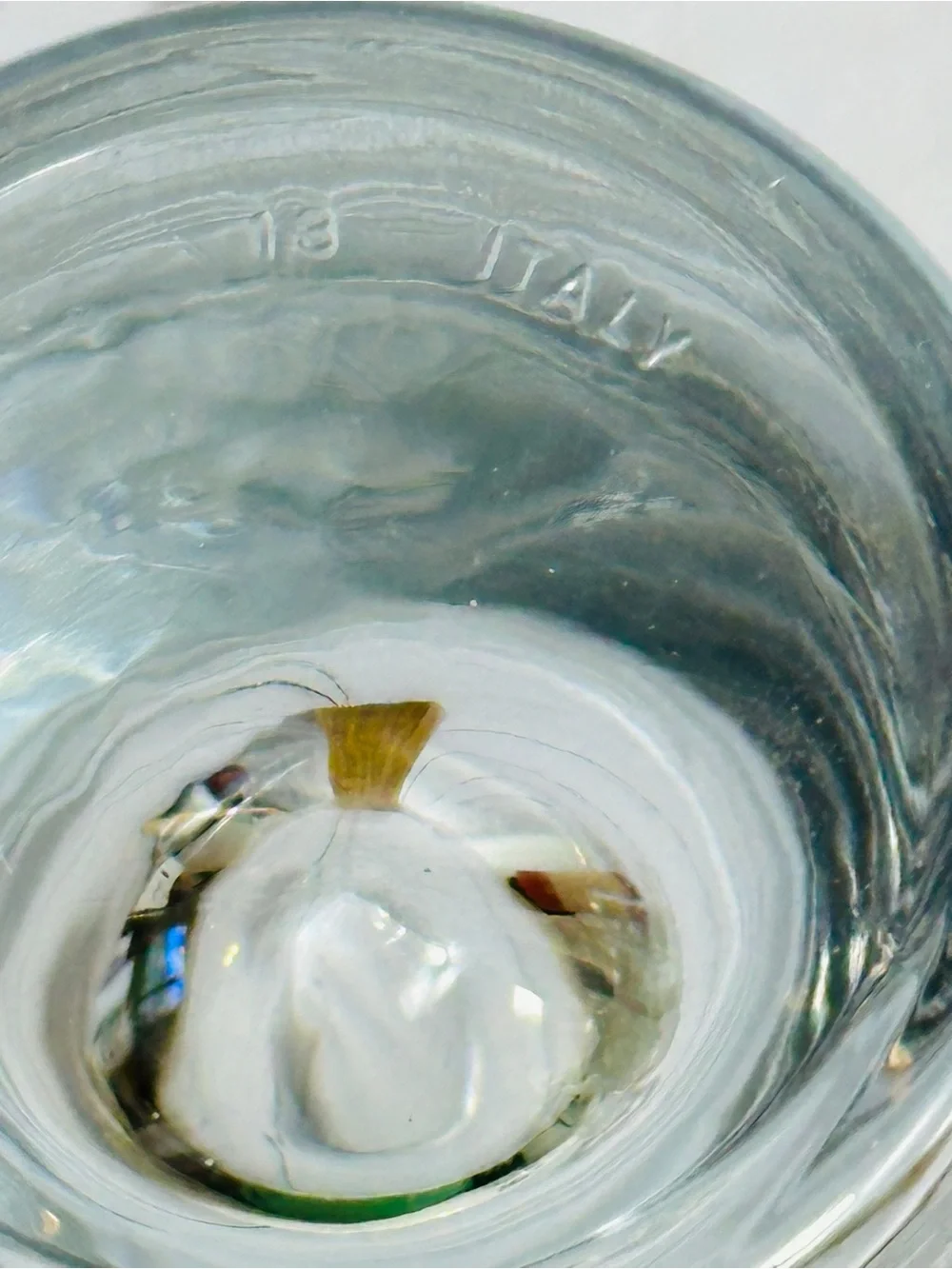 Masonic shot glass featuring laser-etched emblems of Freemasonry